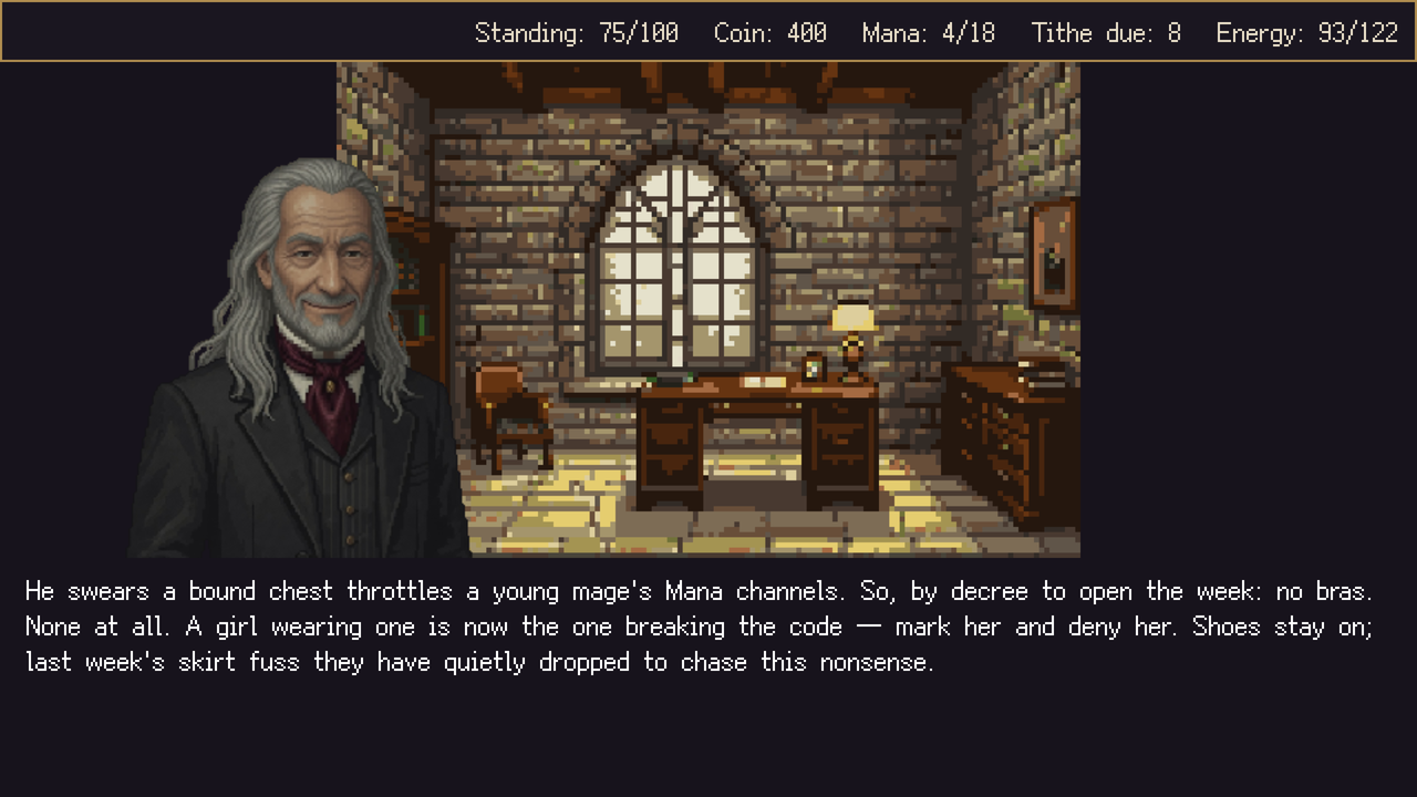 The mentor, and the weekly Mana tithe
